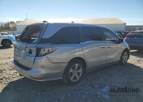2019 Honda Odyssey Exl from USA, damaged, VIN 5FNRL6H70KB086997